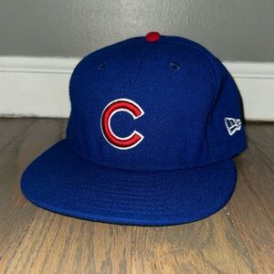 New Era Chicago Cubs Baseball Hat Flat Brim